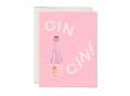 Cin Cin - Cheers Greeting Card
