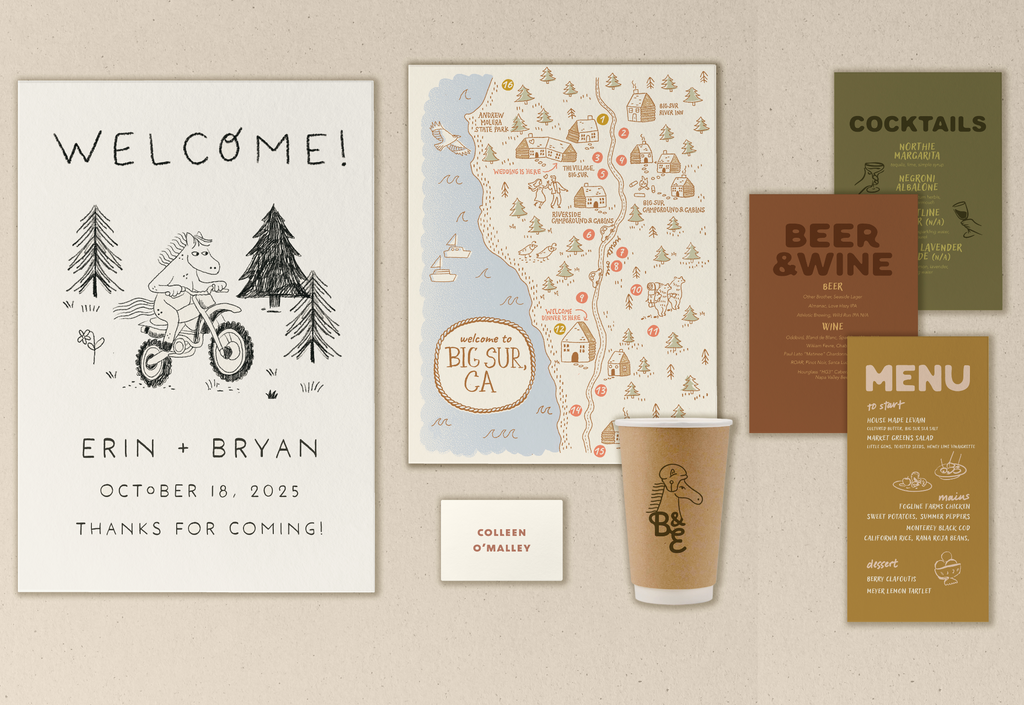 Custom Painted Full Wedding Suite