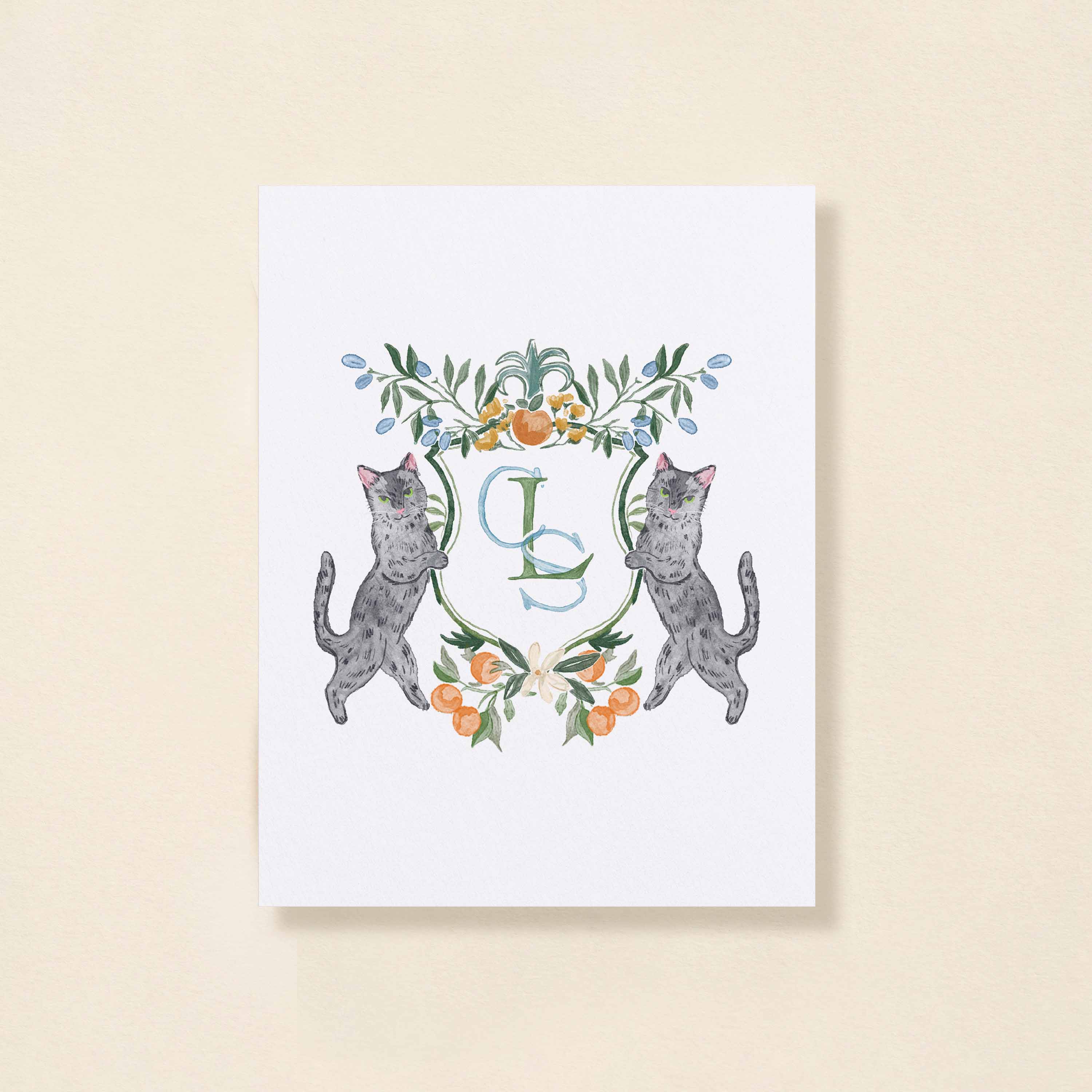 Custom Wedding Crest No.1